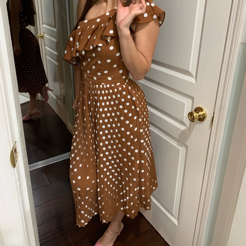 English Factory spring polka dot dress